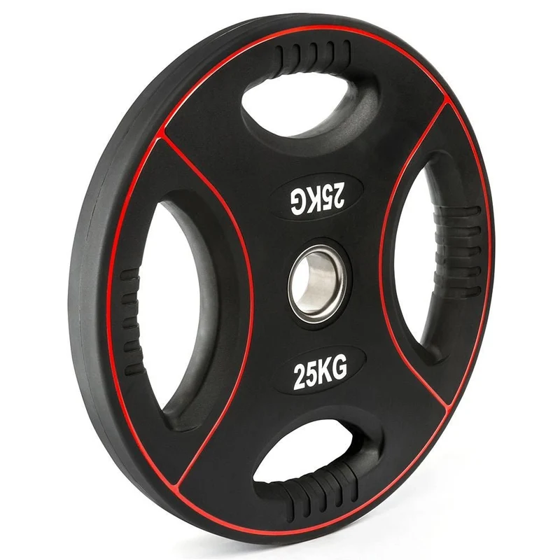Polyurethan 4-Grip Hantelscheiben 50 mm - 1,25 kg bis 25 kg