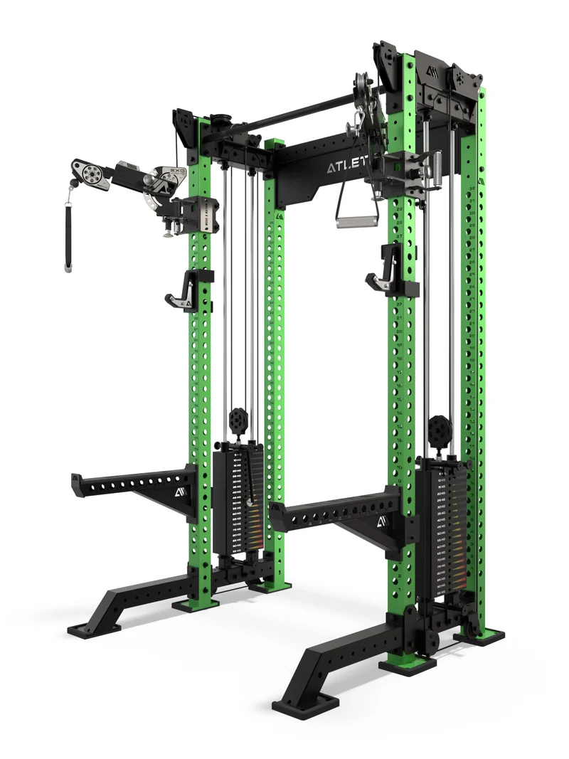 R8 Bradley EXO | 2x95kg | Power Rack | 42cm | Electric Green