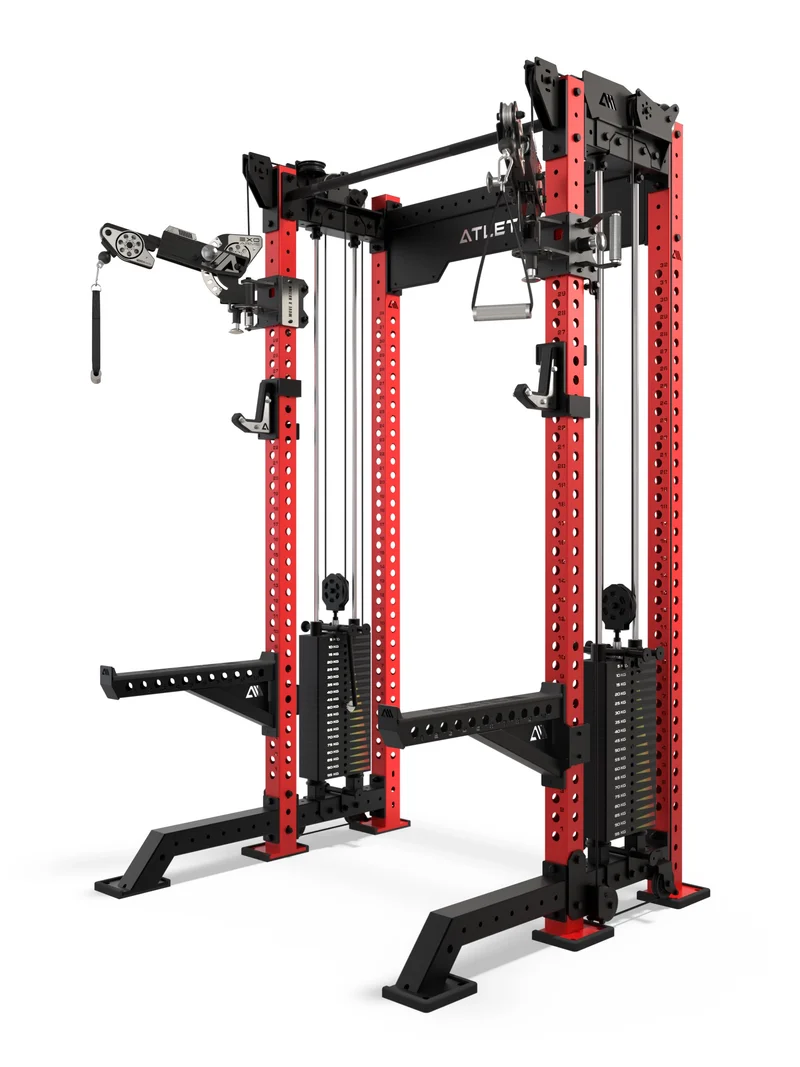 R8 Bradley EXO | 2x95kg | Power Rack | 42cm | Sportscar Red