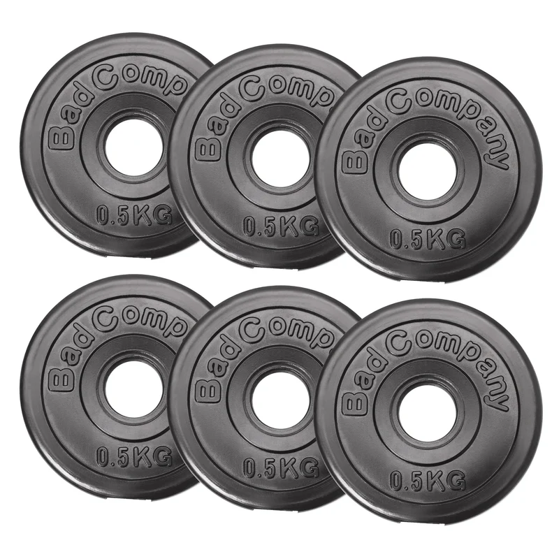 3 Kg (6x0,5) Hantelscheiben Hantel Hanteln 30/31mm Kunst.