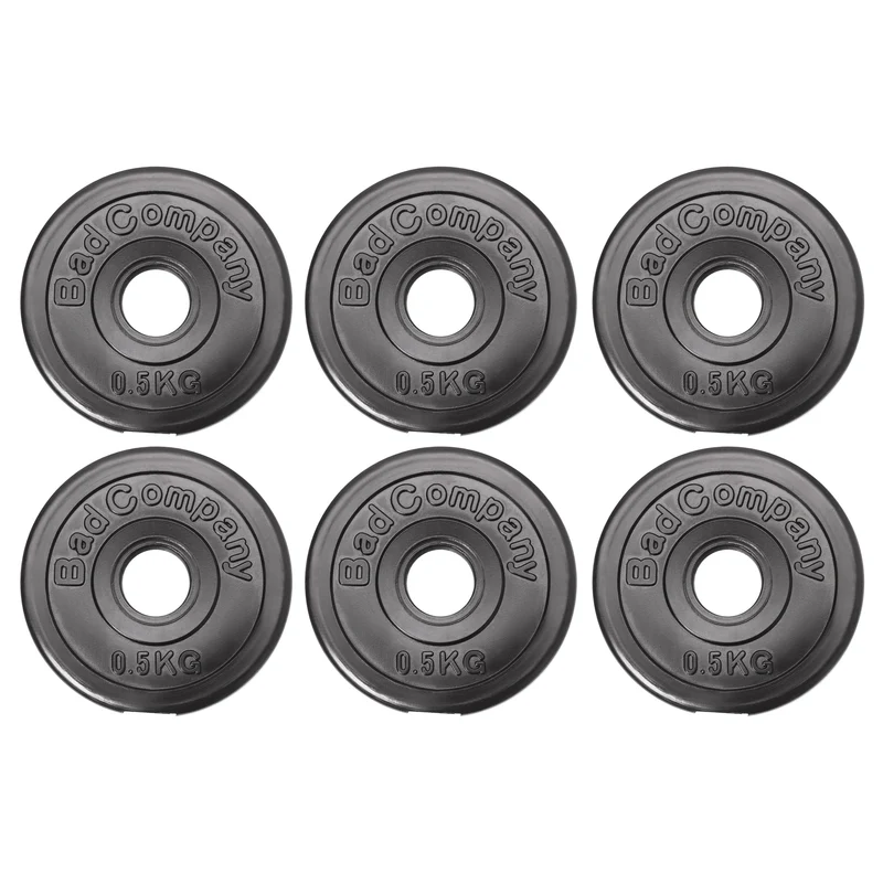 3 Kg (6x0,5) Hantelscheiben Hantel Hanteln 30/31mm Kunst.