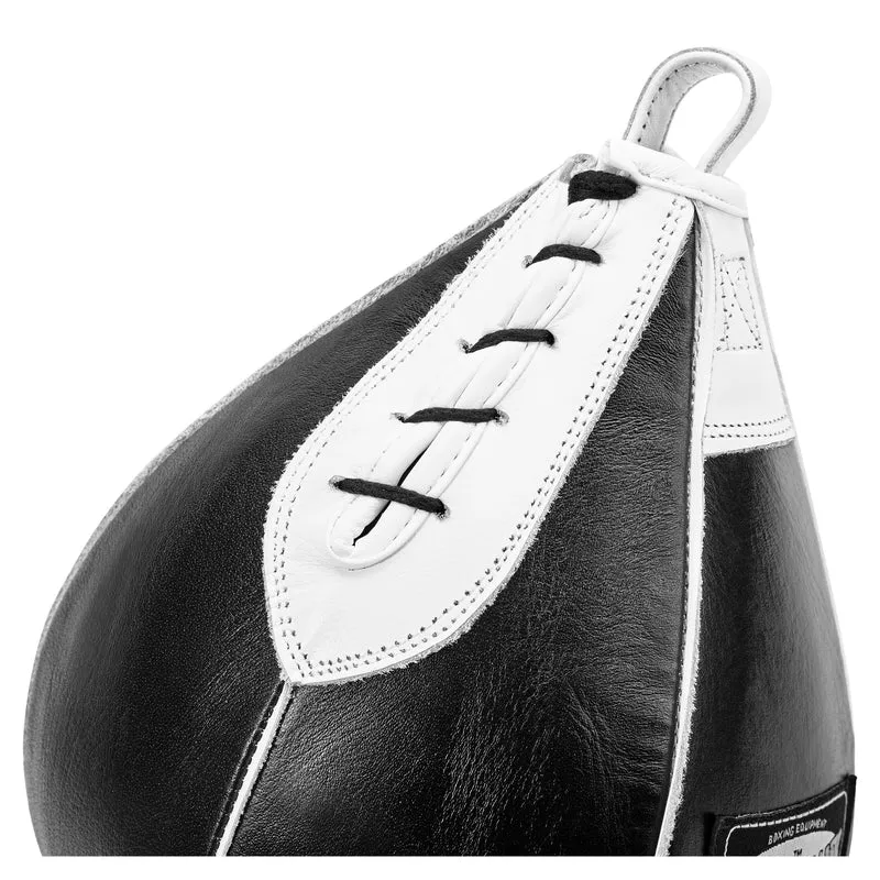 Speedball Plattform mit Leder Boxbirne schwarz medium zur Wandmontage I BCA-39