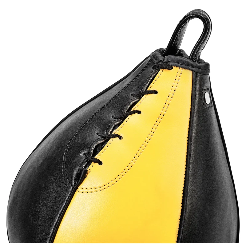 Speedball Plattform mit PU Boxbirne schwarz/gelb medium I höhenverstellbar I BCA-38