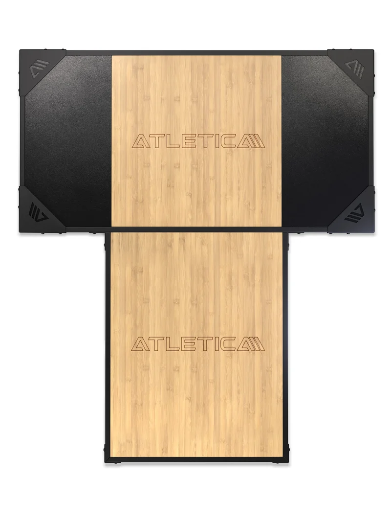 Deadlift Plattform | T-Form | Gummigranulat Boden