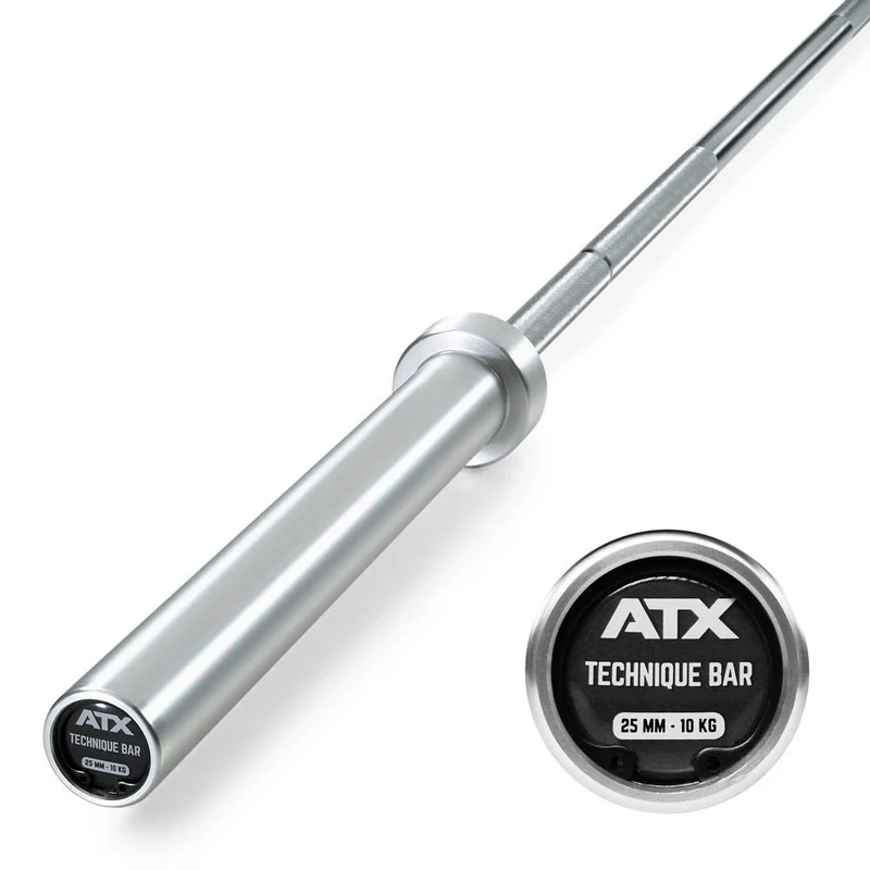 ATX® Weightlifting Technik Bar - 10 kg - 220 cm x 50 mm