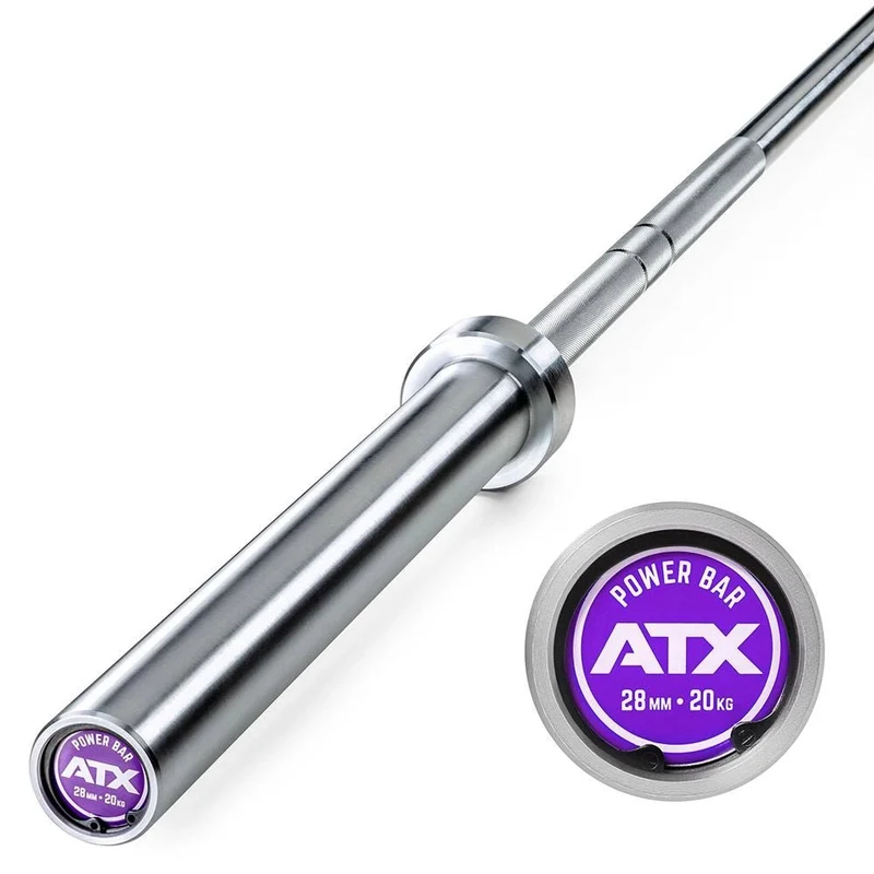 ATX® Power Bearing Olympic Bar 220 cm x 50 mm - Federstahl