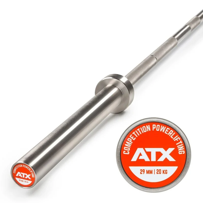 ATX® Competition Powerlifting Bar / Kraftdreikampf Hantelstange 220 cm x 50 mm