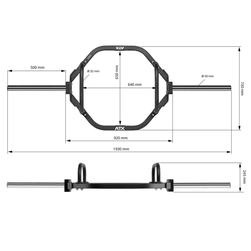 ATX® Hex Bar - Trap Bar XL