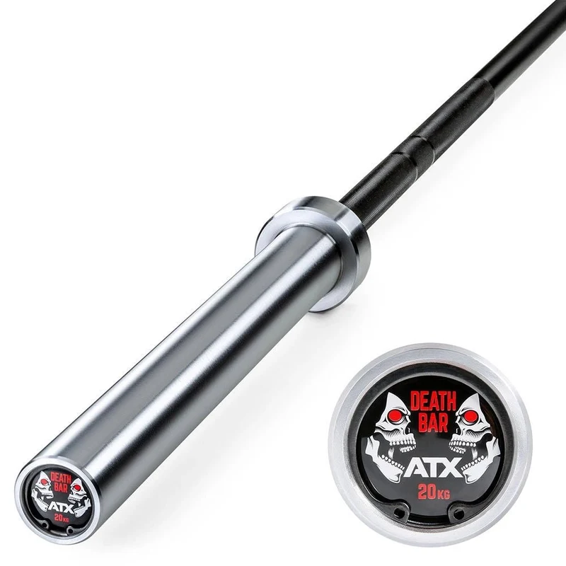 ATX® Death Power Bar 220 cm x 50 mm - Skull Motive