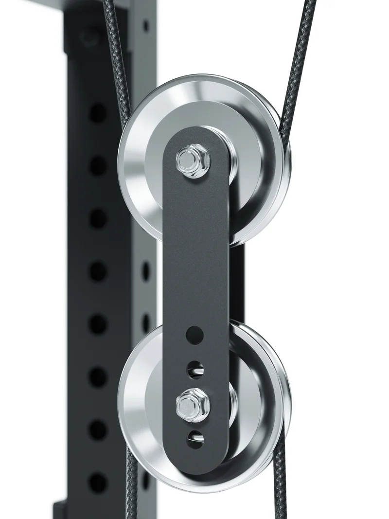 Seilrollen | Aluminium | 105mm | 4 Rollen