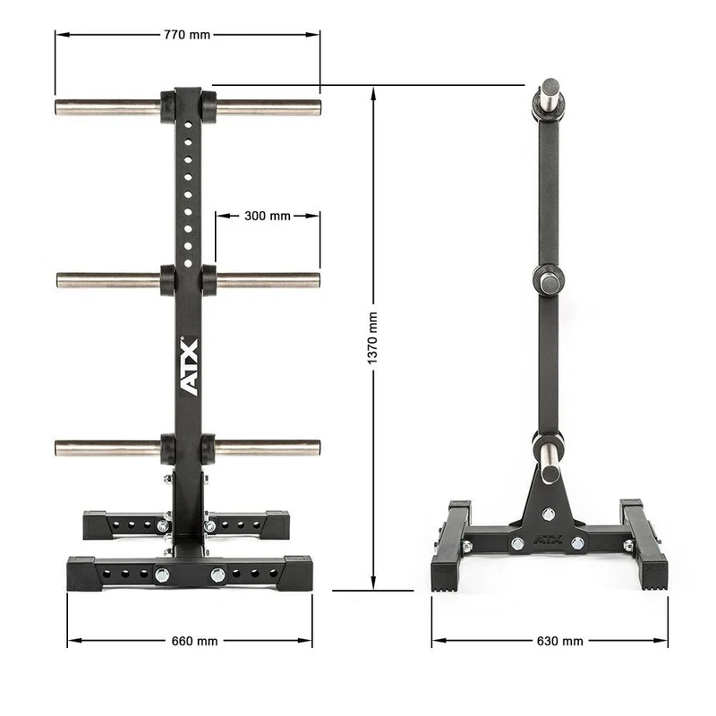 ATX® Hantelscheibenständer - Weight Plate Tree - 50 mm