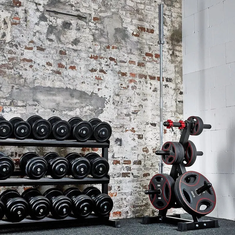 Hantelscheibenständer - Weight Rack 50 mm mit Stangenfach