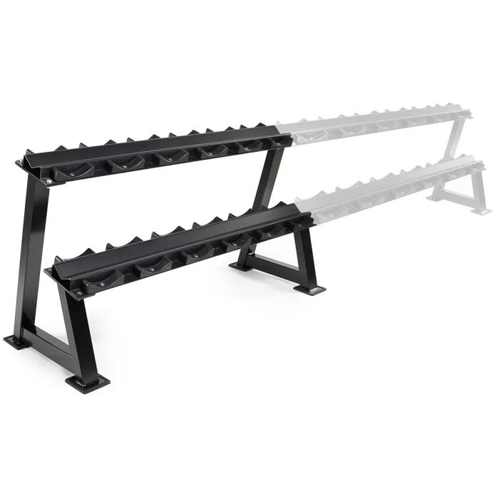 Kurzhantelablage mit Ablageschalen - modular erweiterbar