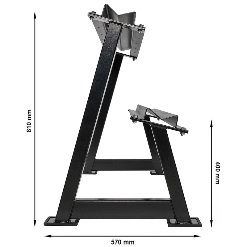 Kurzhantelablage - modular erweiterbar