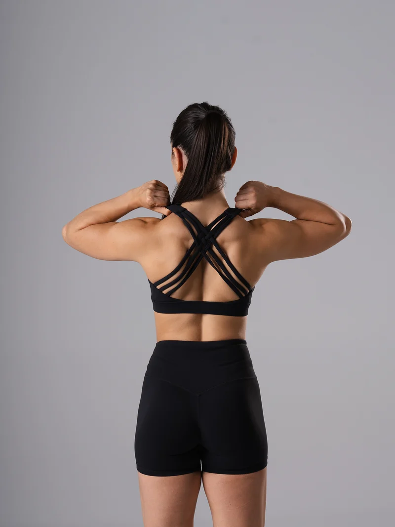 Power Form Sports Bra | Schwarz