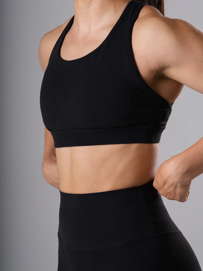 Power Form Sports Bra | Schwarz