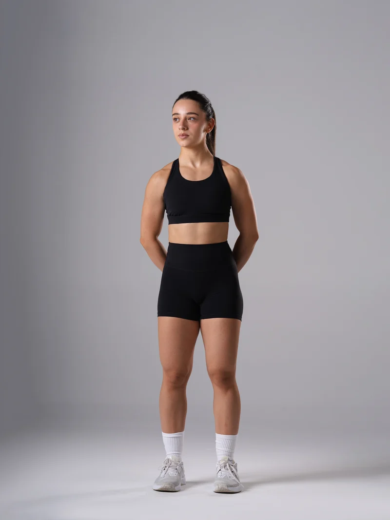 Power Form Sports Bra | Schwarz