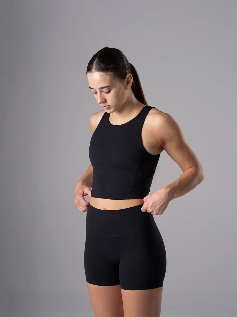 Power Form Tank Top Bra | Schwarz