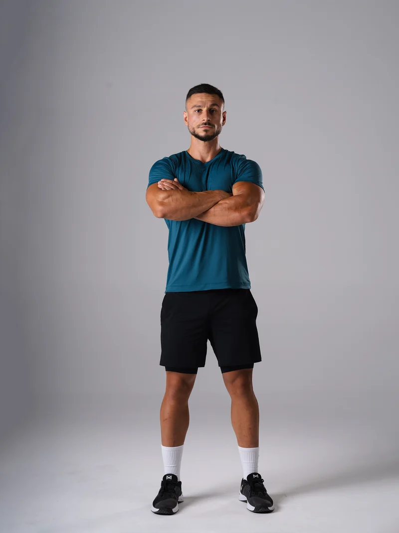 Hard Lift T-Shirt | Legion Blue