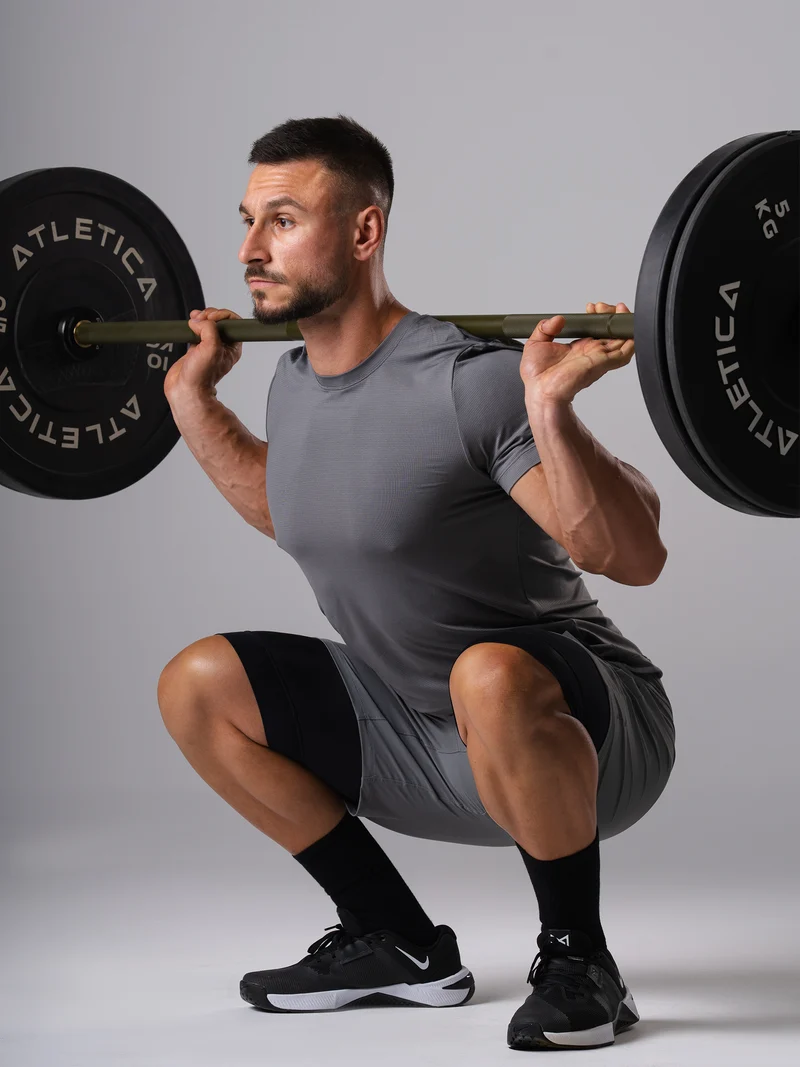 Hard Lift Shorts | CastleRock Grey