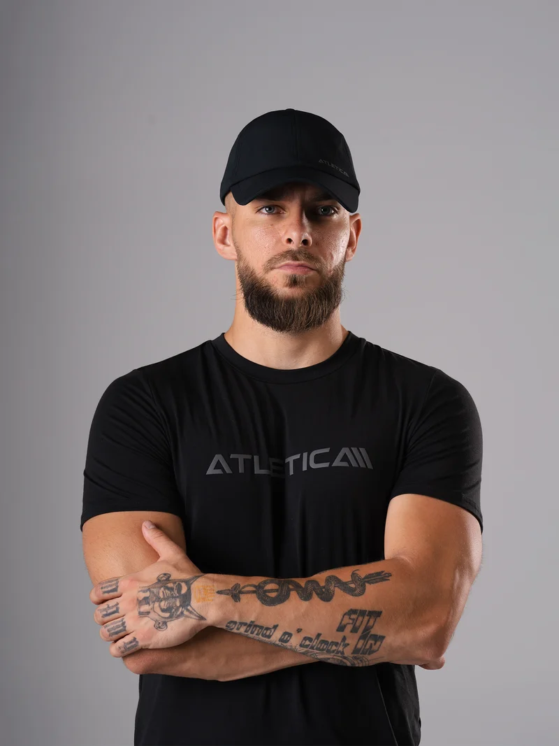 Merch Flex Train T-Shirt | Schwarz
