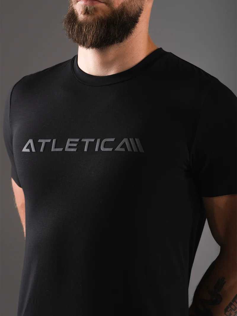 Merch Flex Train T-Shirt | Schwarz