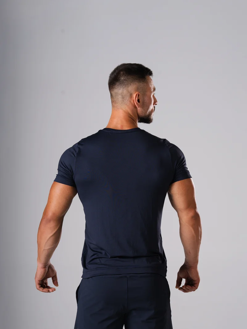 Hard Lift T-Shirt | Dark Navy