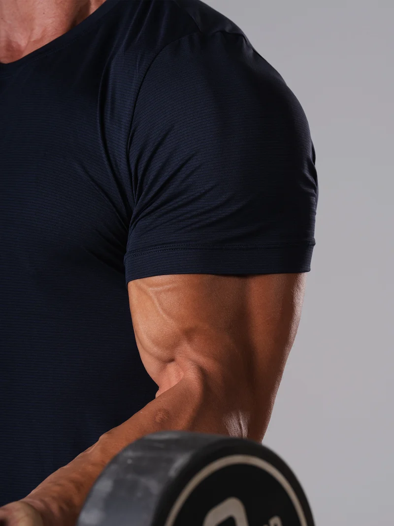 Hard Lift T-Shirt | Dark Navy