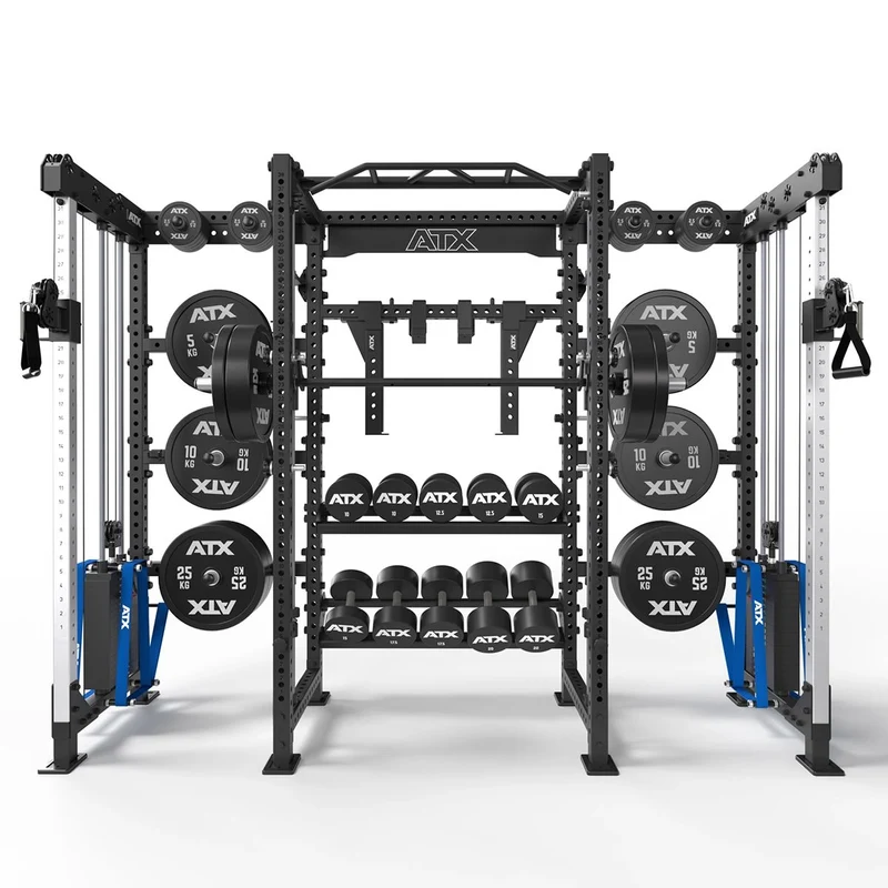 ATX® Cable Cross Rack mit 2 x 90 kg Steckgewichten und vielen Extras