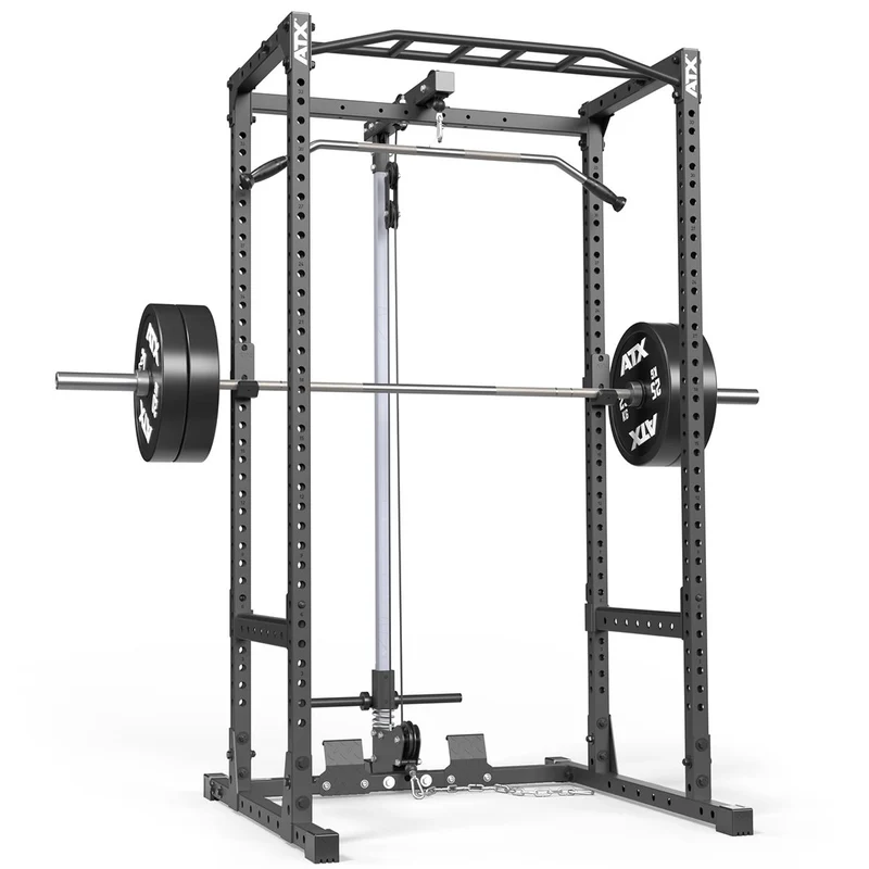 ATX® Power Rack PRX-520 mit Latzugstation Plate Load - Höhe 218 cm