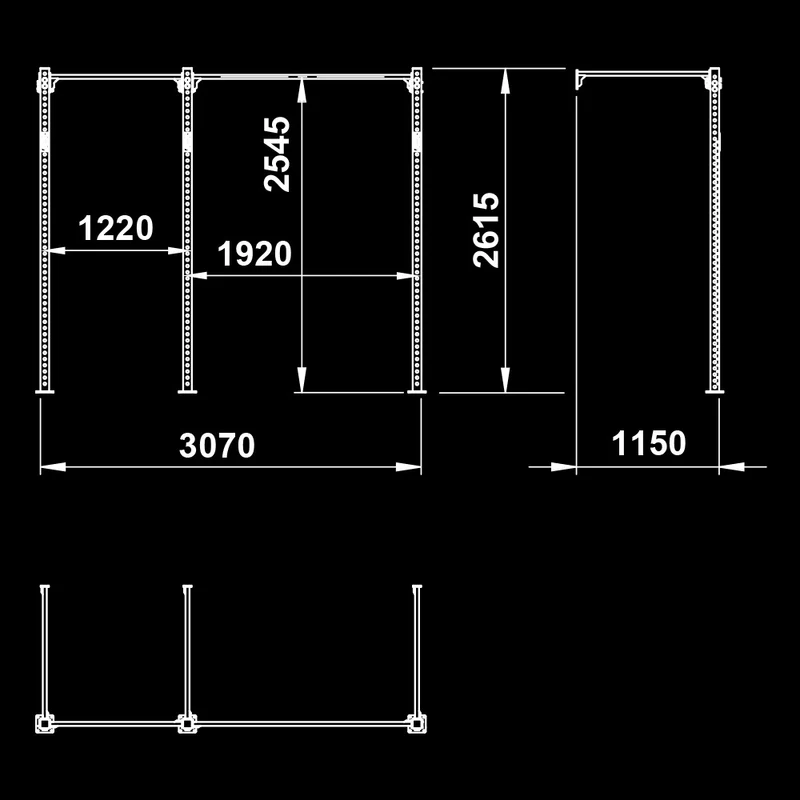 ATX® Functional WALL RIG 700 - BASIC - verschiedene Varianten