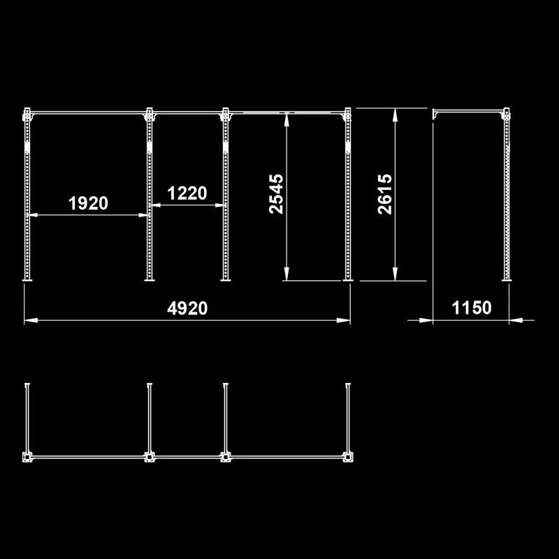 ATX® Functional WALL RIG 700 - BASIC - verschiedene Varianten