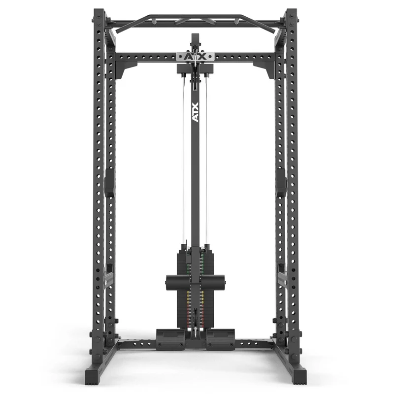 ATX® Power Rack 640 mit Latzug 115 kg Steckgewichte - Höhe 195 cm