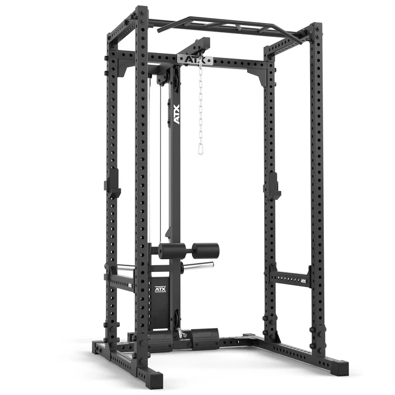 ATX® Power Rack 660 mit Plate Load Latzug - Höhe 215 cm