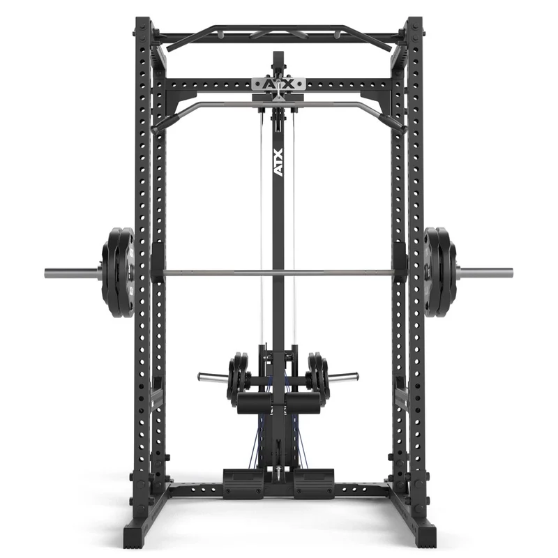 ATX® Power Rack 660 mit Plate Load Latzug - Höhe 215 cm