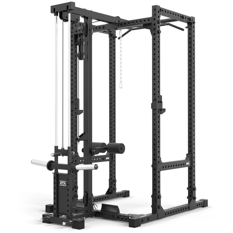 ATX® Power Rack 640 mit Plate Load Latzug - Höhe 195 cm