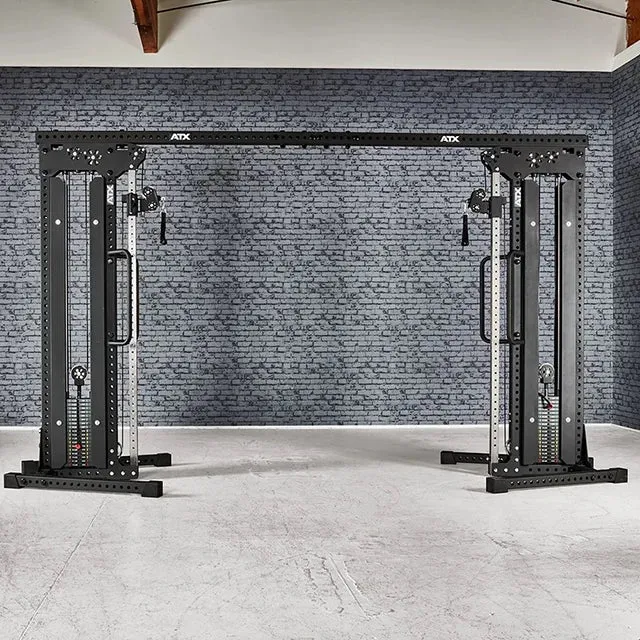 ATX® Cable Crossover - Kabelzugstation 2 x 90 kg Steckgewichte