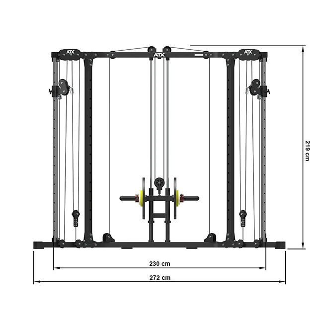 ATX® Cable Cross Over 600 - Plate Load