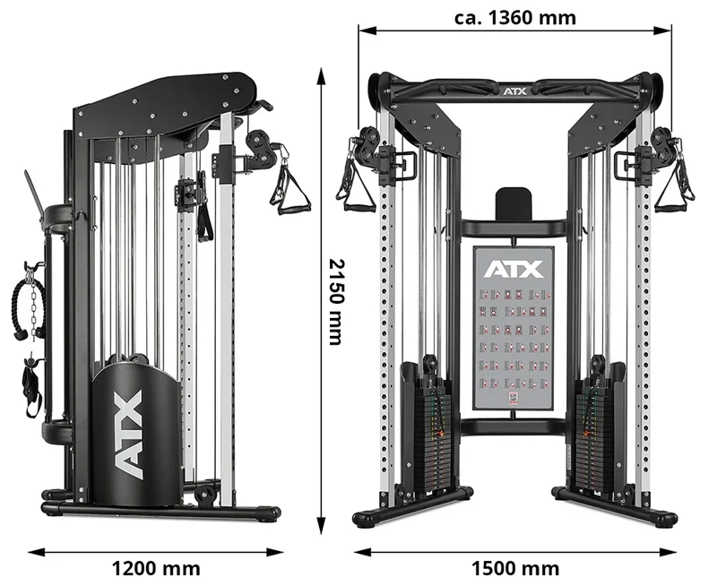 ATX® Dual Pulley 2 x 90 kg