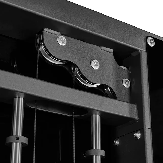 ATX® Duale Wandzugstation - Mirror - mit 2 x 60 kg Steckgewichten