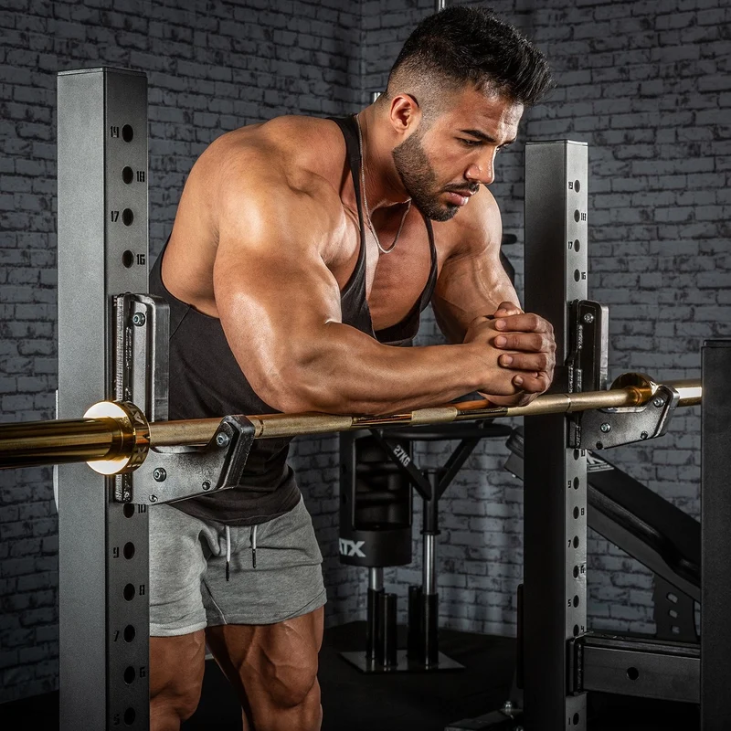 ATX® The Golden Powerlifting Bar 220 cm x 50 mm