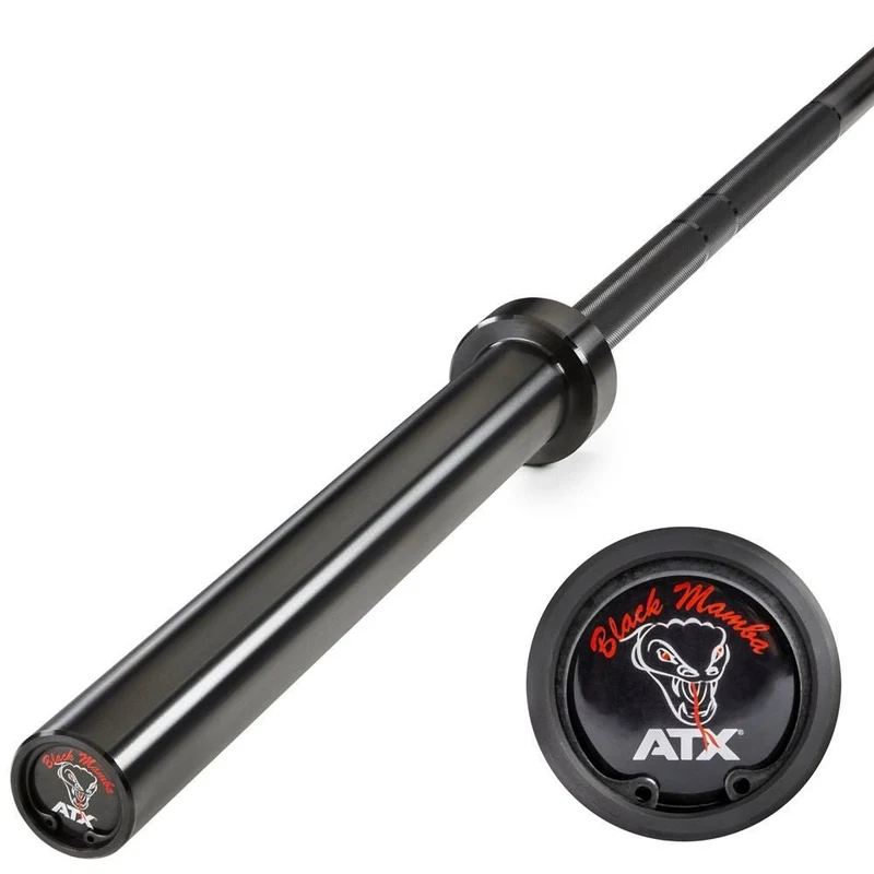 ATX® Black Mamba Power Bar 220 cm x 50 mm - Federstahl