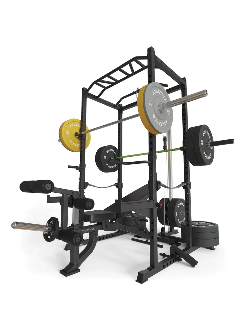 R5 Combat | Power Rack | Latzug- & Rudereinheit | 213cm