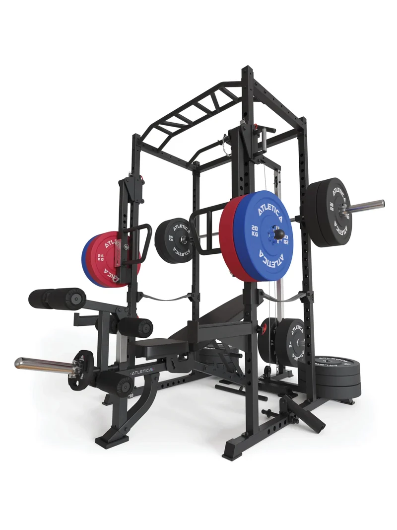 R5 Boost | Power Rack | Latzug- & Rudereinheit | Jammer Arms | 195cm
