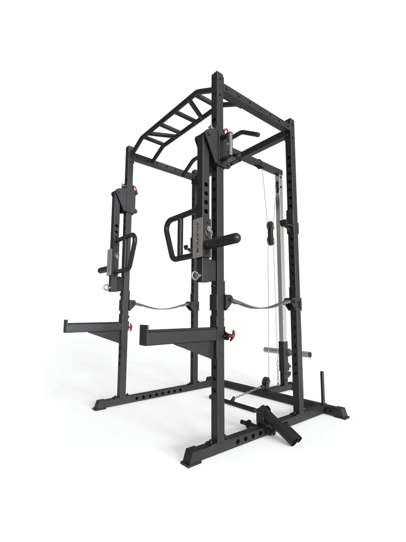 R5 Boost | Power Rack | Latzug- & Rudereinheit | Jammer Arms | 213cm