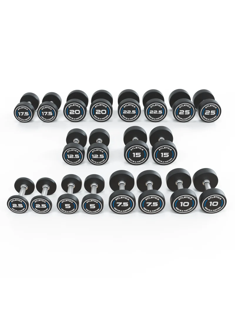 Rundhanteln PRO | Set 4 - All-In Low | 2.5 - 25kg | inkl. Ablage