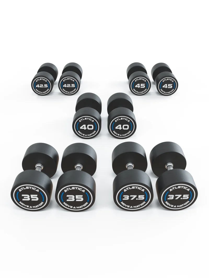 Rundhanteln PRO | Set 3 - Profi | 35 - 45kg | ohne Ablage