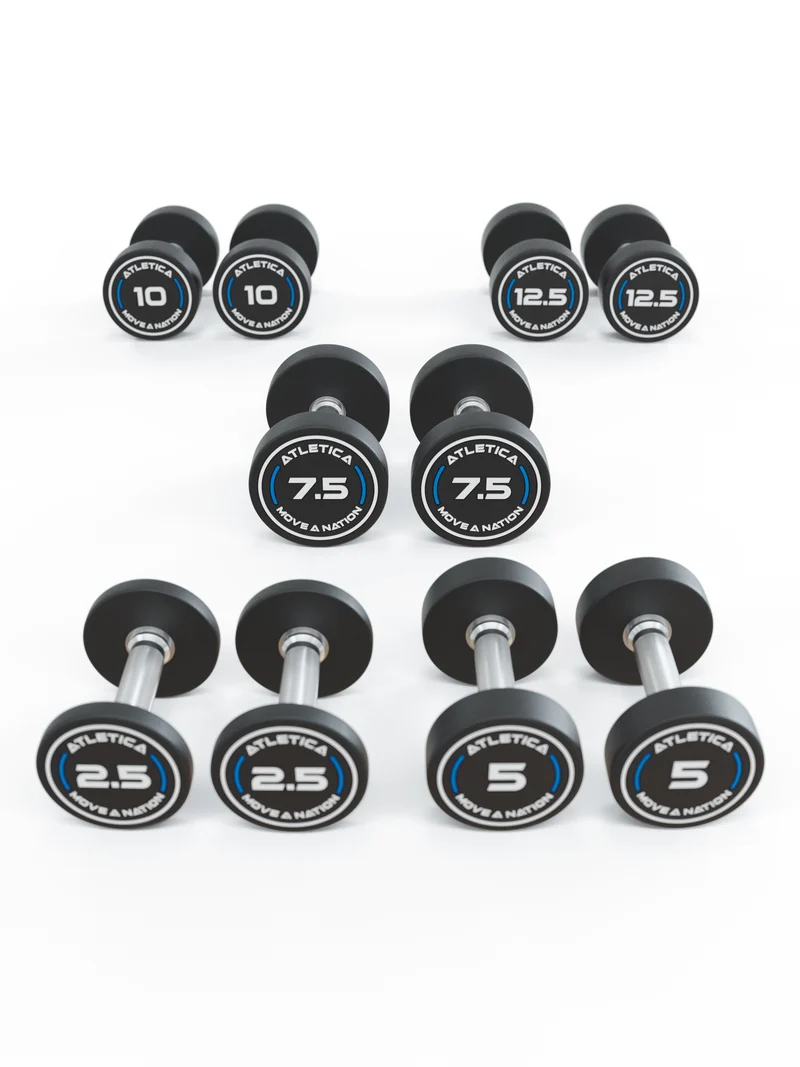Rundhanteln PRO | Set 1 - Beginner | 2.5 - 12.5kg | ohne Ablage