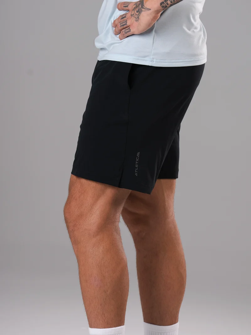 Flex Train Shorts | Schwarz
