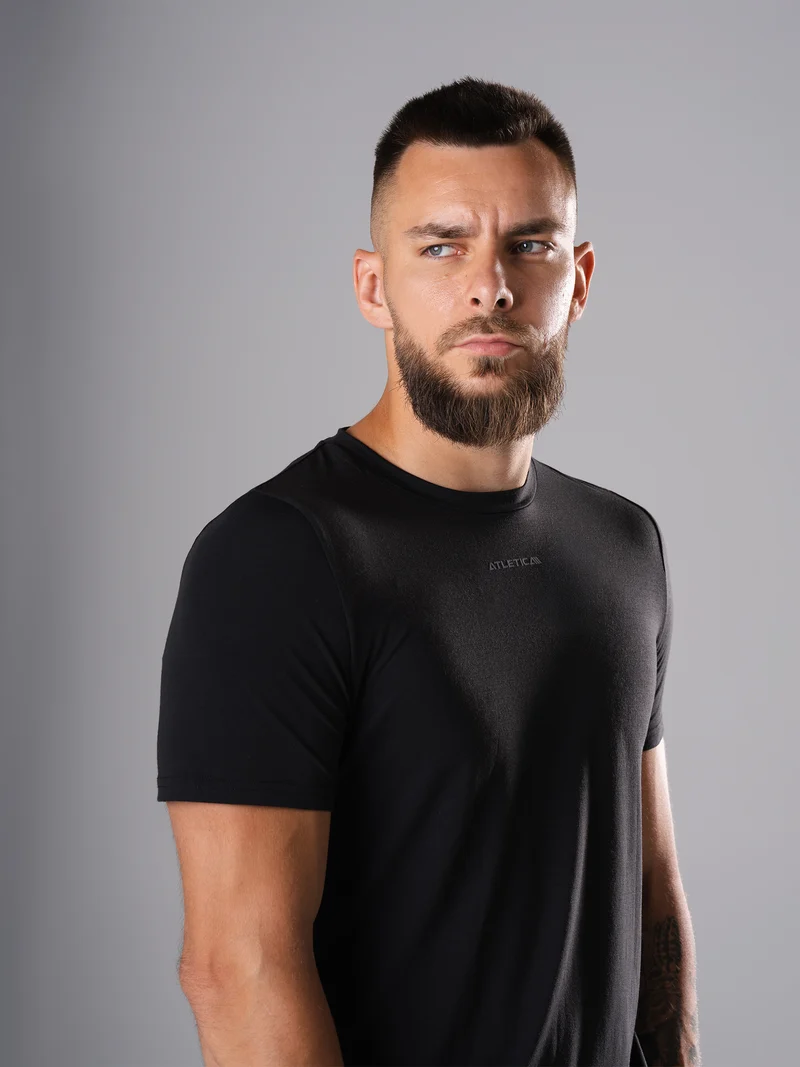 Flex Train T-Shirt | Schwarz